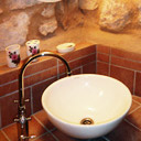 Authentic stone walls will attach you to the past of this beautiful villetta 