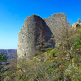 Grižane ruines